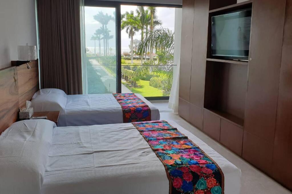 Aria Ocean 208 Departamento Con Playa Nvo Vallarta Нуево Валярта Екстериор снимка